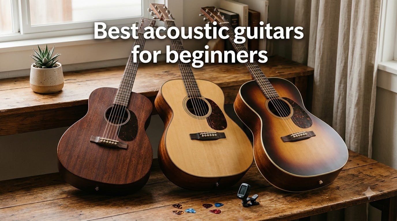 Best acoustic guitars for beginners