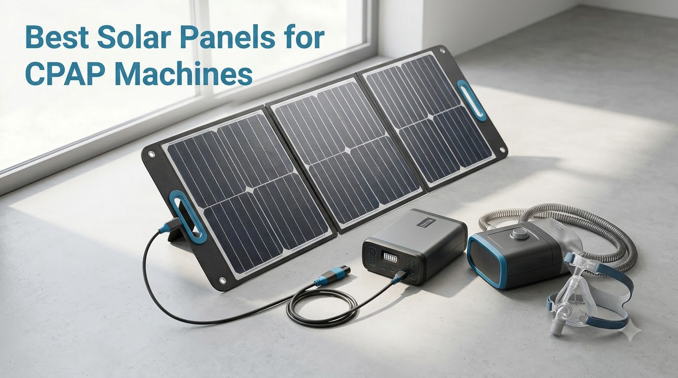 5 Best Solar Panels for CPAP Machines (September 2026) Tested Picks