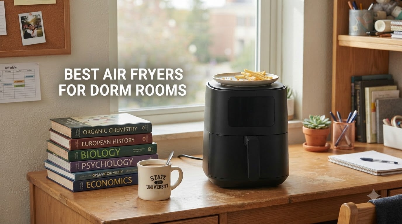 8 Best Air Fryers for Dorm Rooms (September 2026) Tested & Reviewed