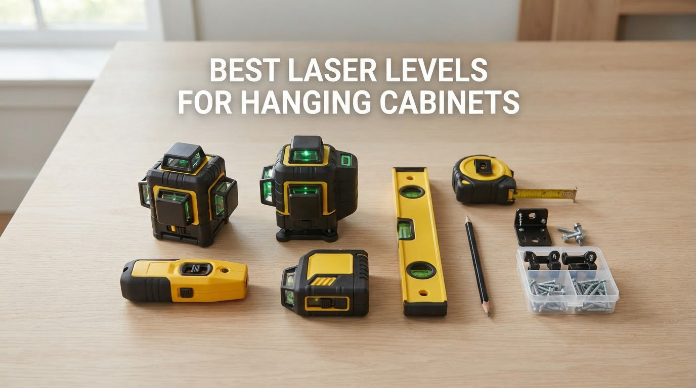 best laser levels for hanging cabinets