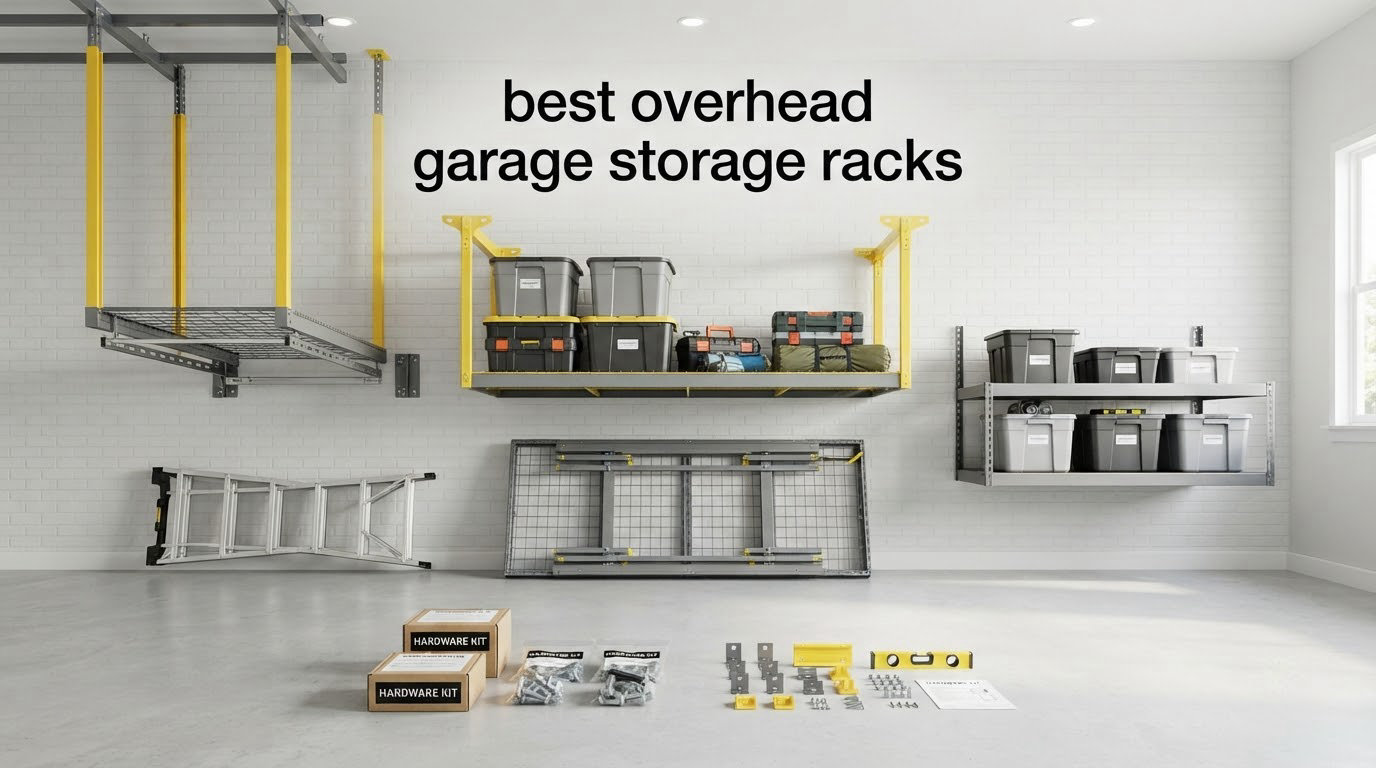 best overhead garage storage racks
