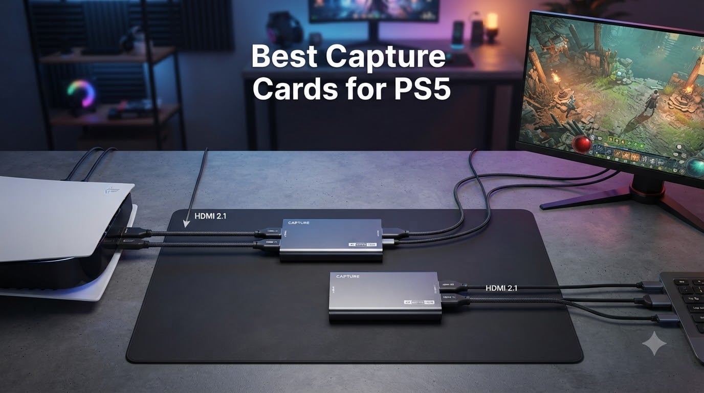 8 Best Capture Cards for PS5 (September 2026) Expert Reviews