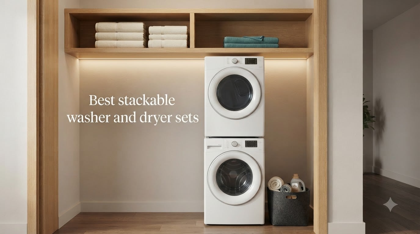 10 Best Stackable Washer and Dryer Sets (September 2026)
