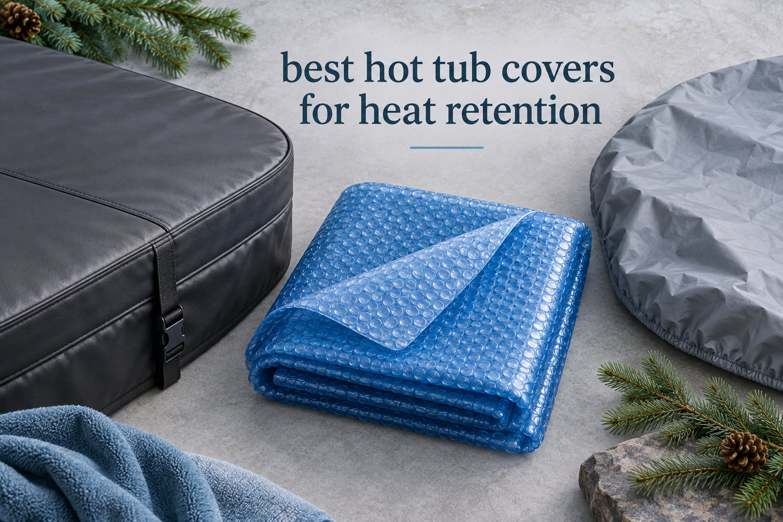 best hot tub covers for heat retention