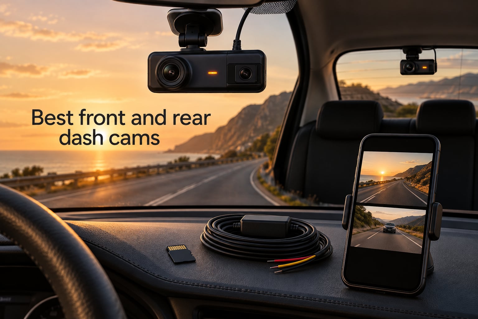 Best front and rear dash cams