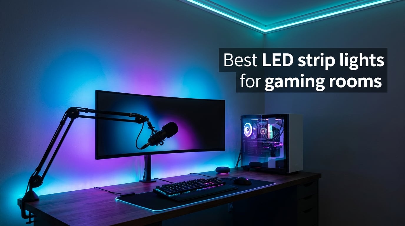 8 Best LED Strip Lights for Gaming Rooms (September 2026) Tested