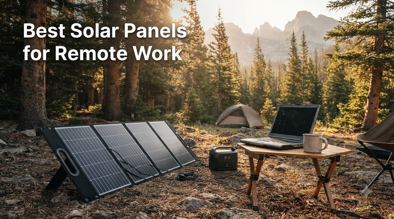 8 Best Solar Panels for Remote Work (September 2026) Expert Reviews