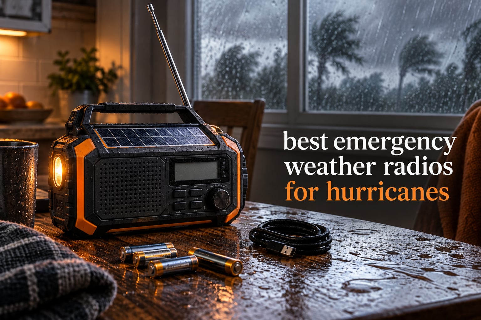 best emergency weather radios for hurricanes