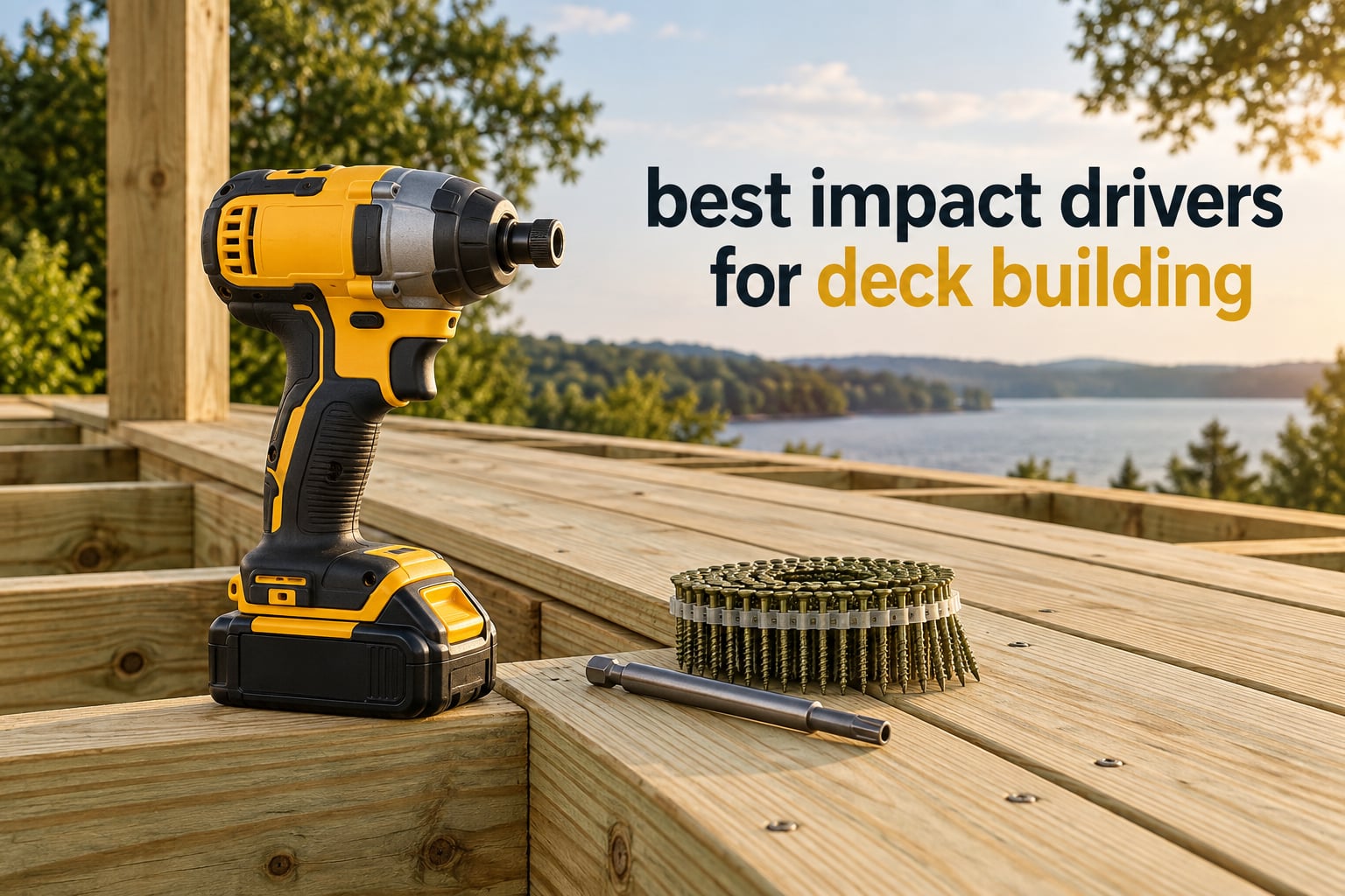 best impact drivers for deck building
