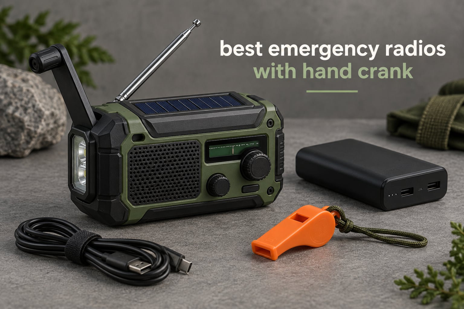 best emergency radios with hand crank
