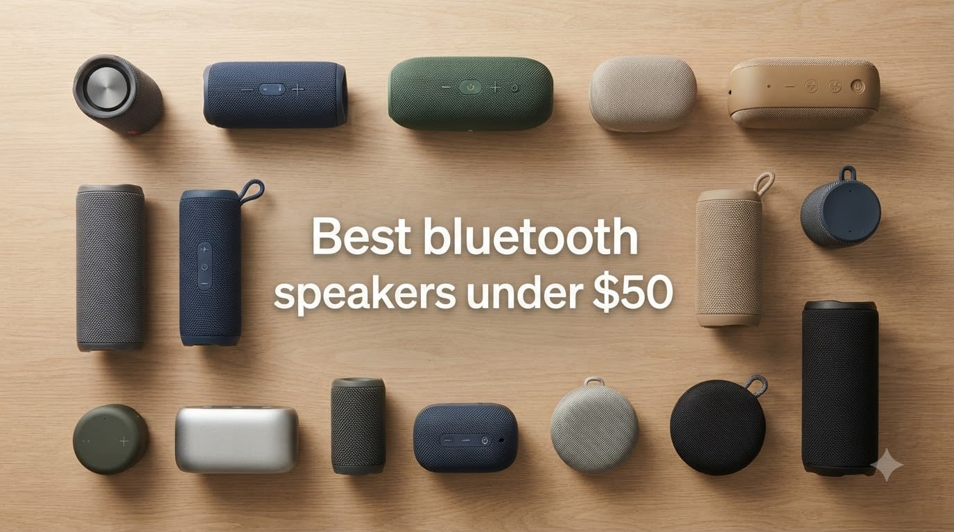 Best bluetooth speakers under $50