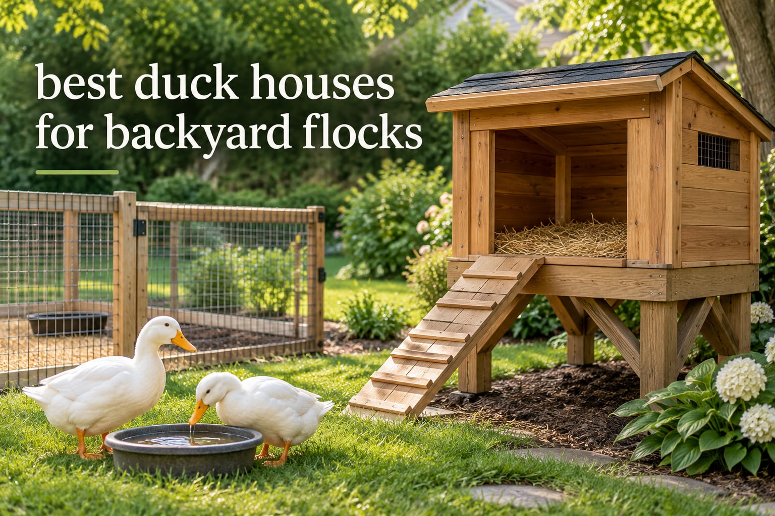 10 Best Duck Houses for Backyard Flocks (October 2026) Reviewed