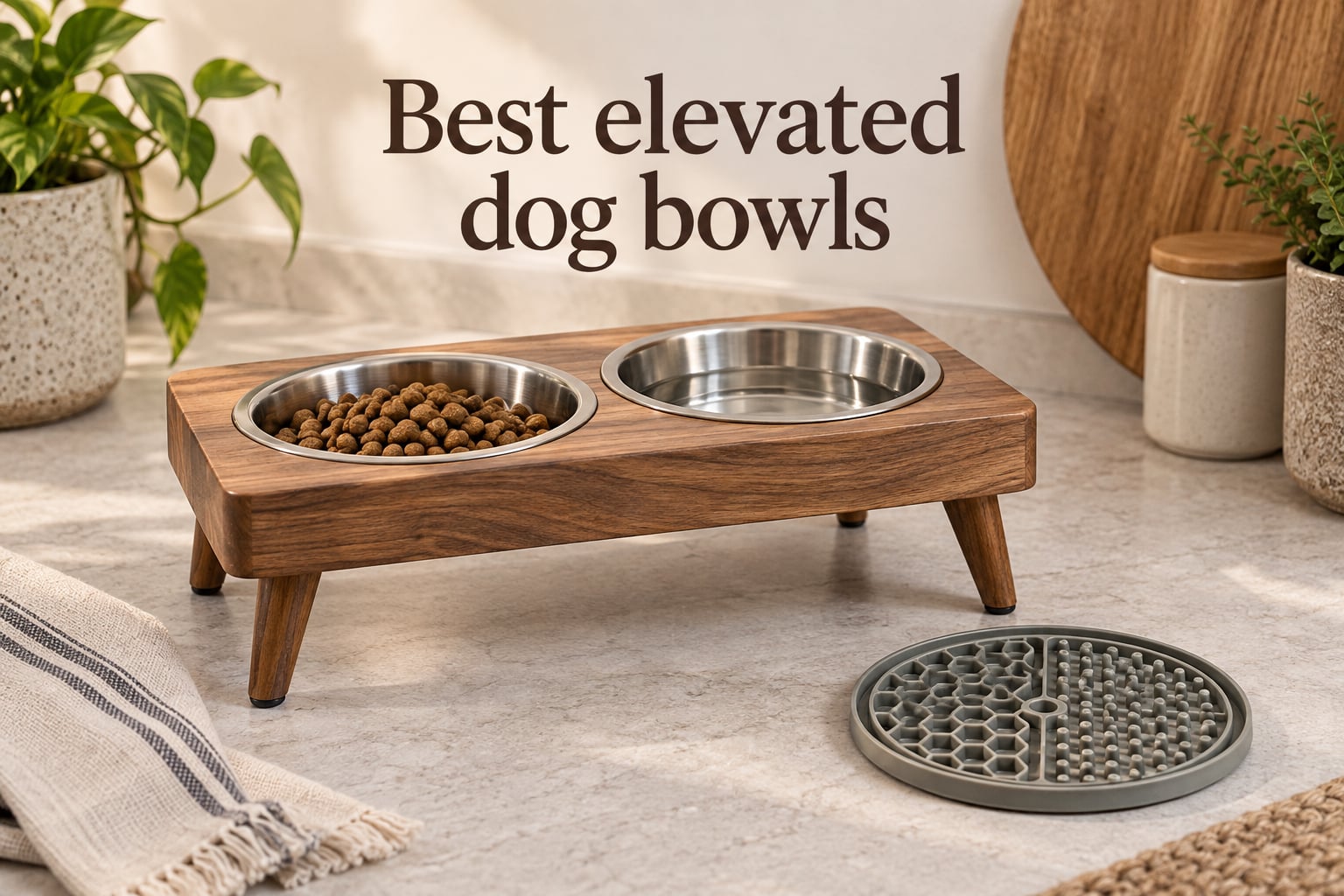 Best elevated dog bowls