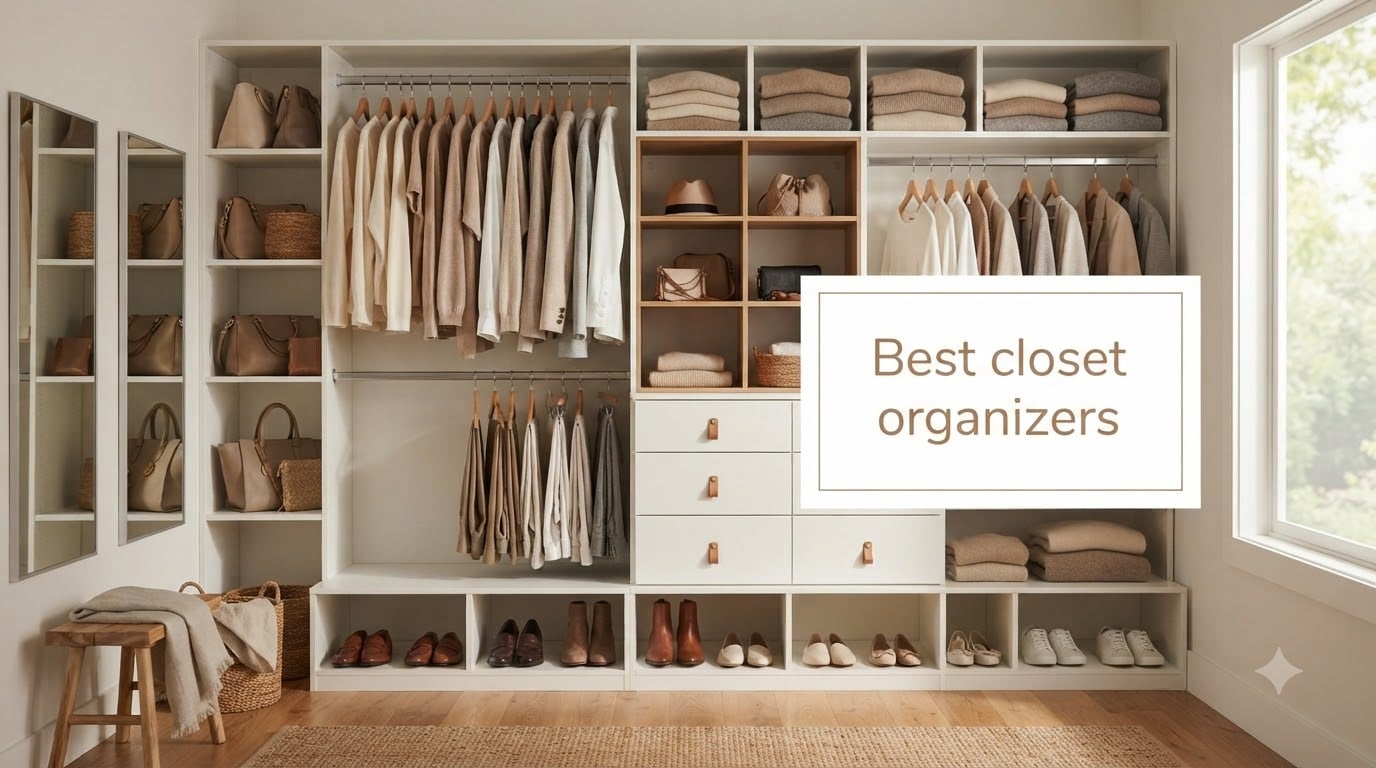 8 Best Closet Organizers (September 2026) Tested and Compared