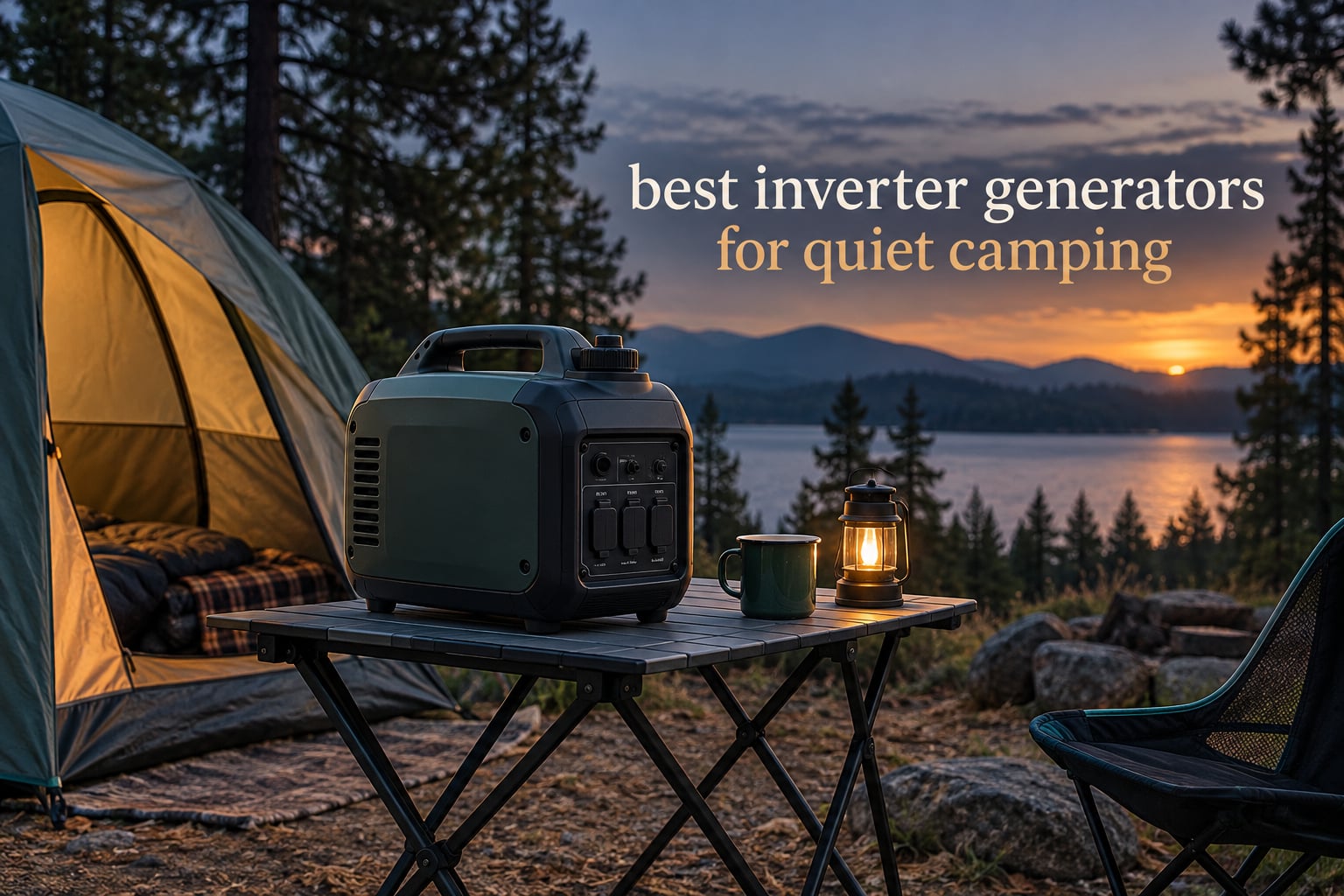 best inverter generators for quiet camping