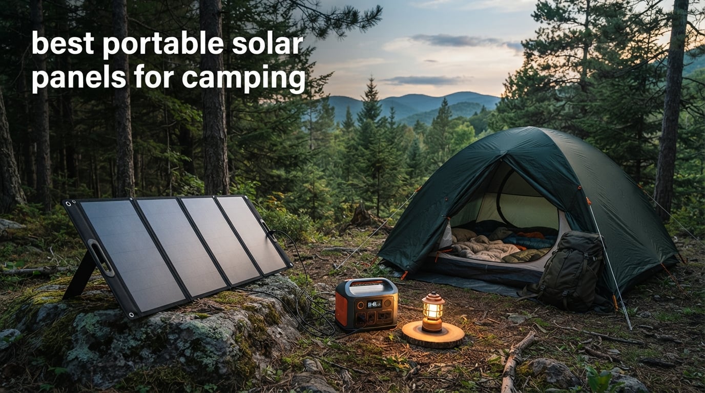 best portable solar panels for camping
