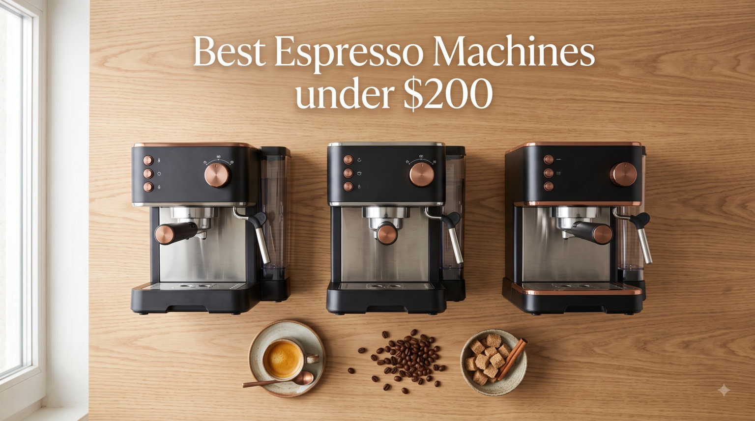 8 Best Espresso Machines Under 200 (September 2026) Expert Picks
