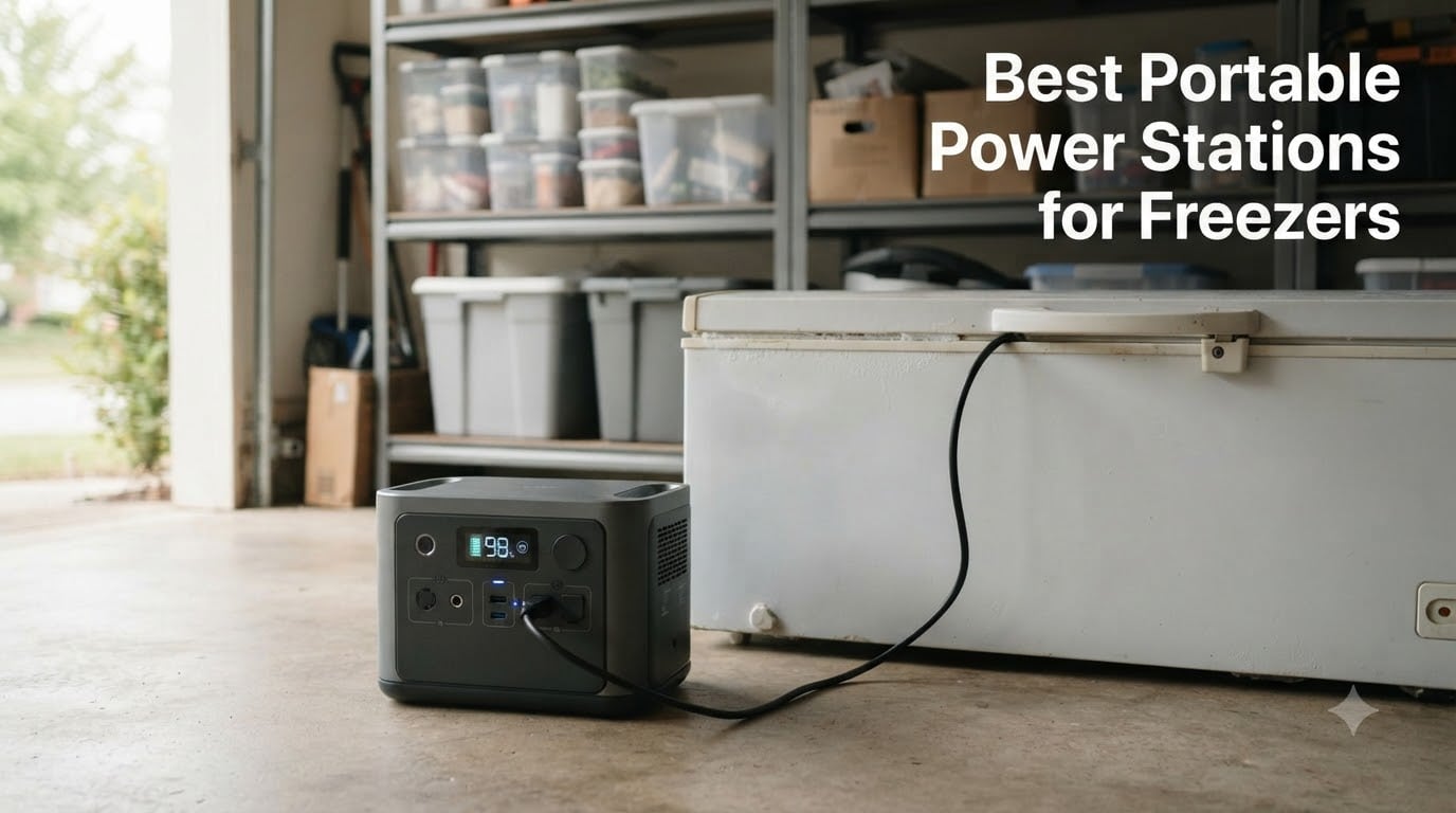 8 Best Portable Power Stations for Freezers (September 2026) Guide