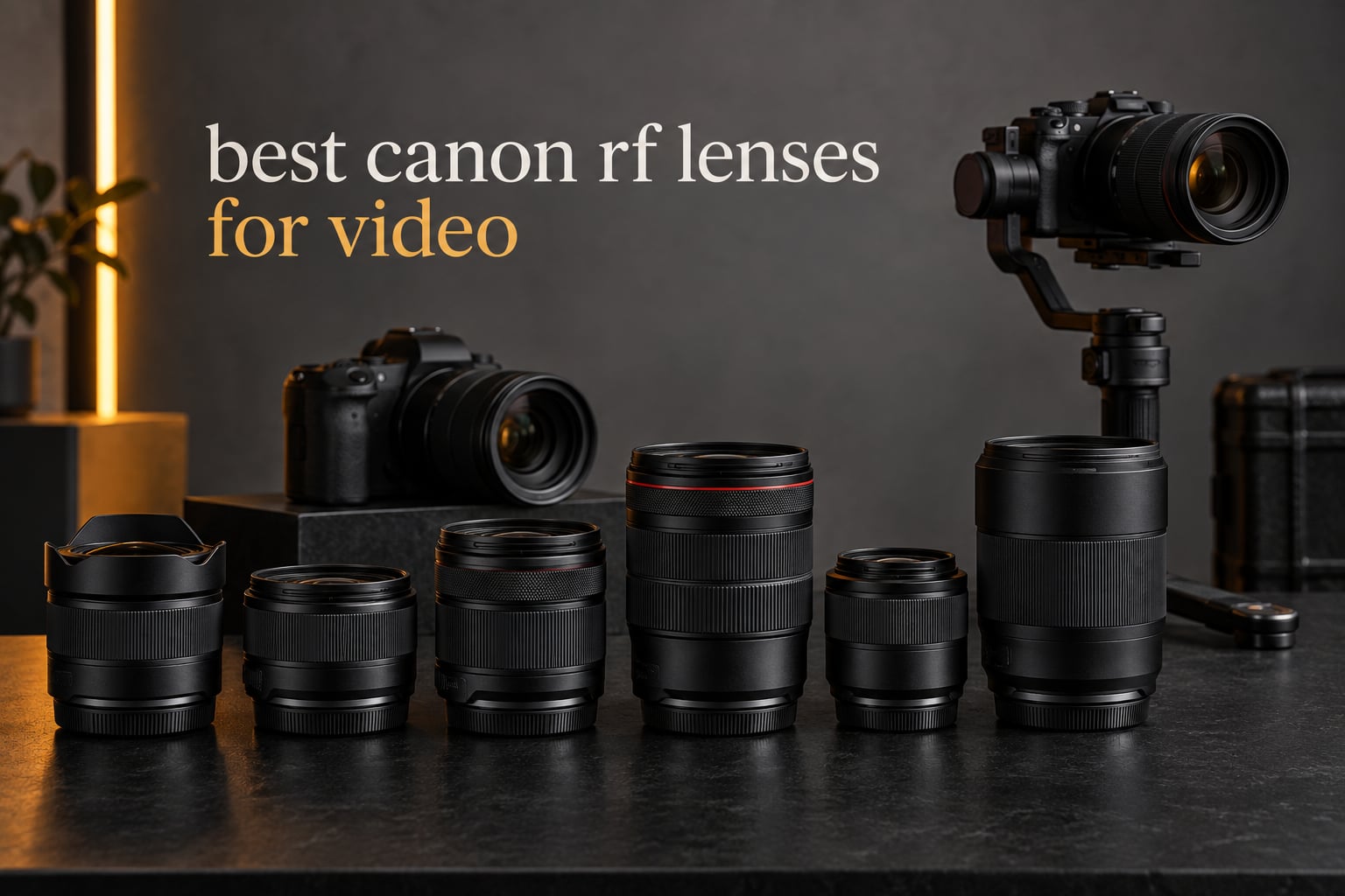 12 Best Canon RF Lenses for Video (October 2026) Reviewed