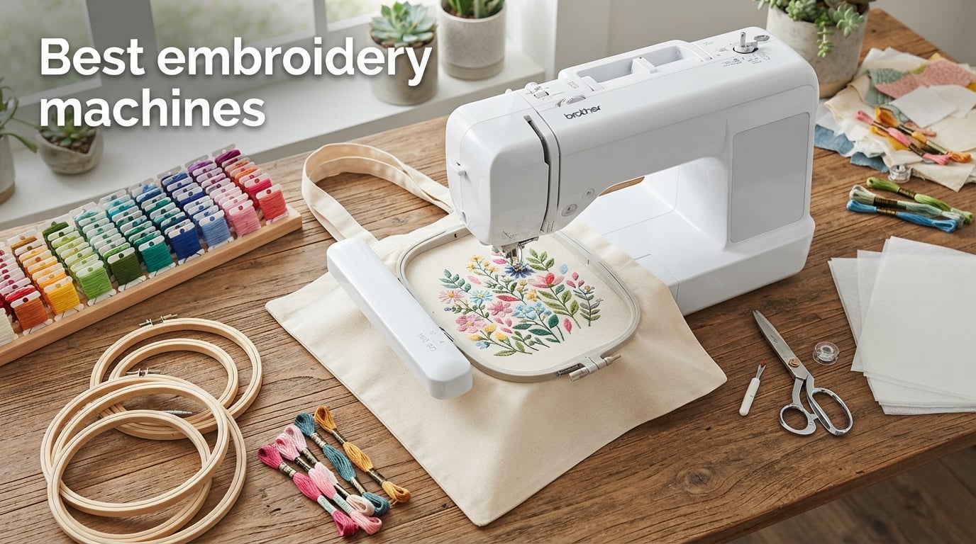 10 Best Embroidery Machines (September 2026) Tested & Reviewed