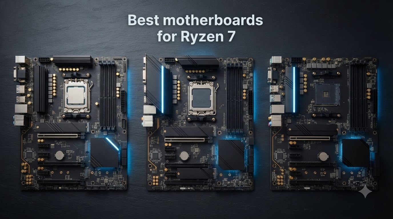 Best motherboards for Ryzen 7