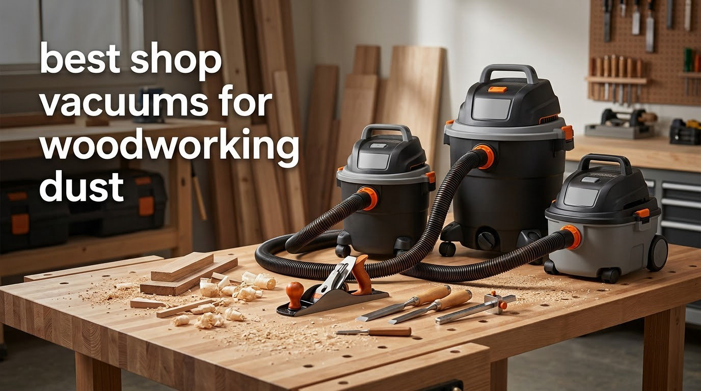 best shop vacuums for woodworking dust