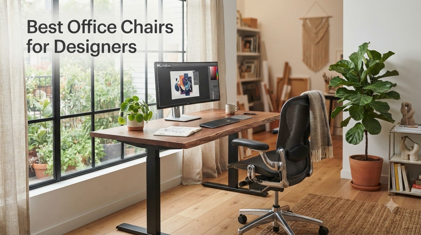 8 Best Office Chairs for Designers (September 2026) Expert Reviews