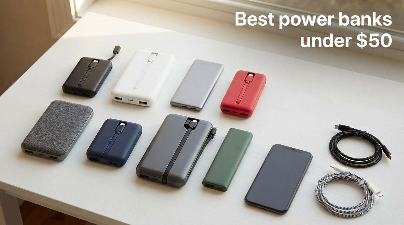 8 Best Power Banks Under $50 (September 2026) Tested