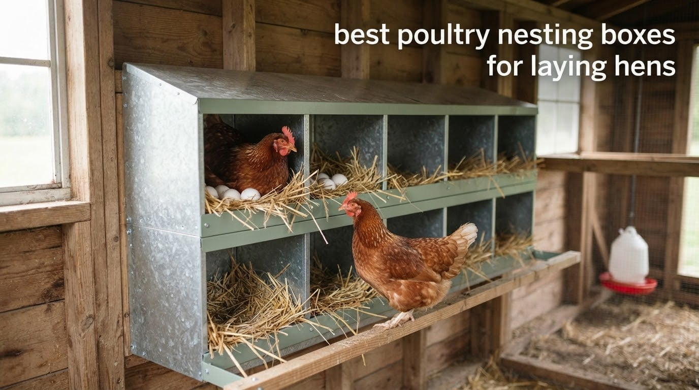 best poultry nesting boxes for laying hens