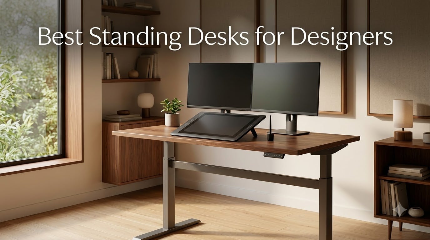 8 Best Standing Desks for Designers (September 2026) Tested & Ranked