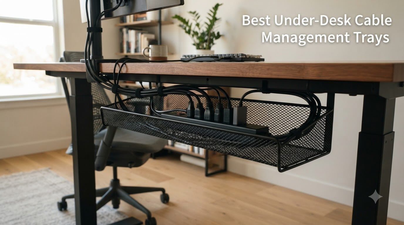 8 Best Under Desk Cable Management Tray (September 2026) Picks