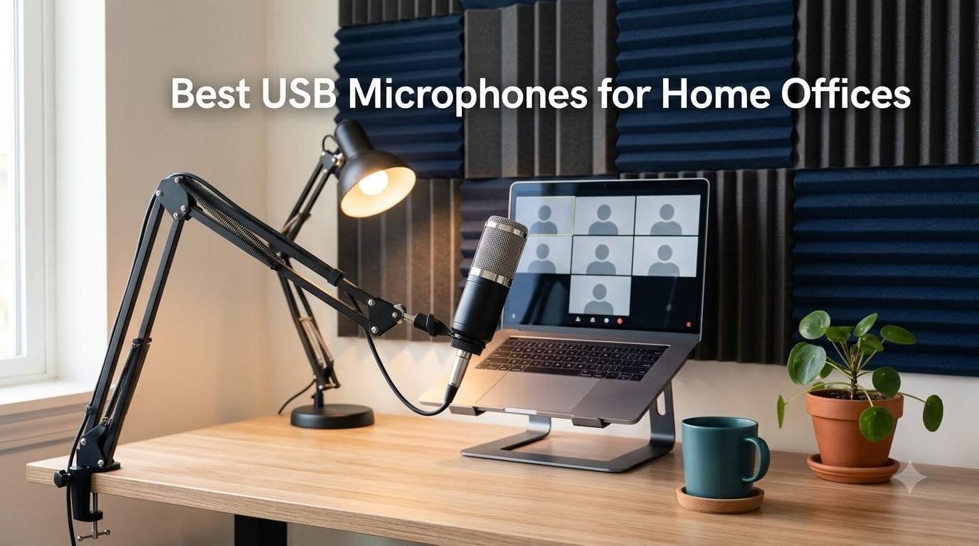 8 Best USB Microphones for Home Offices (September 2026) Tested