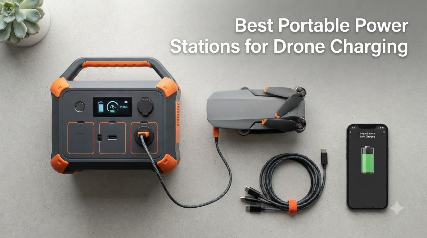 Best Portable Power Stations for Drone Charging