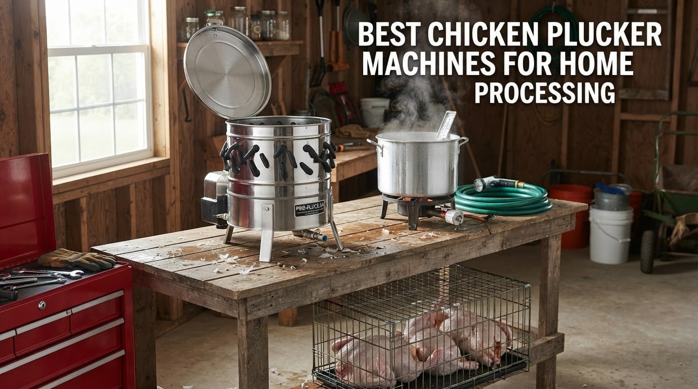 best chicken plucker machines for home processing