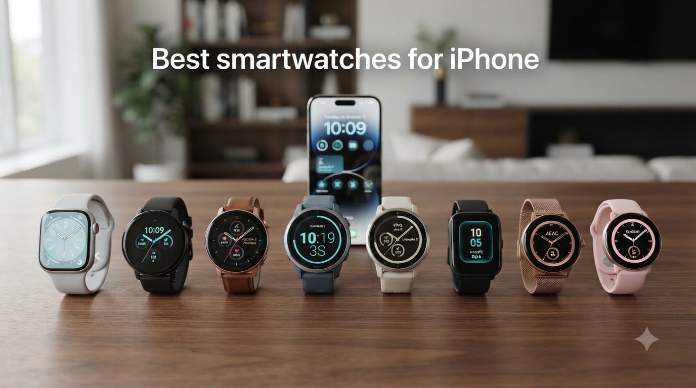 8 Best Smartwatches for iPhone (September 2026) Tested and Reviewed