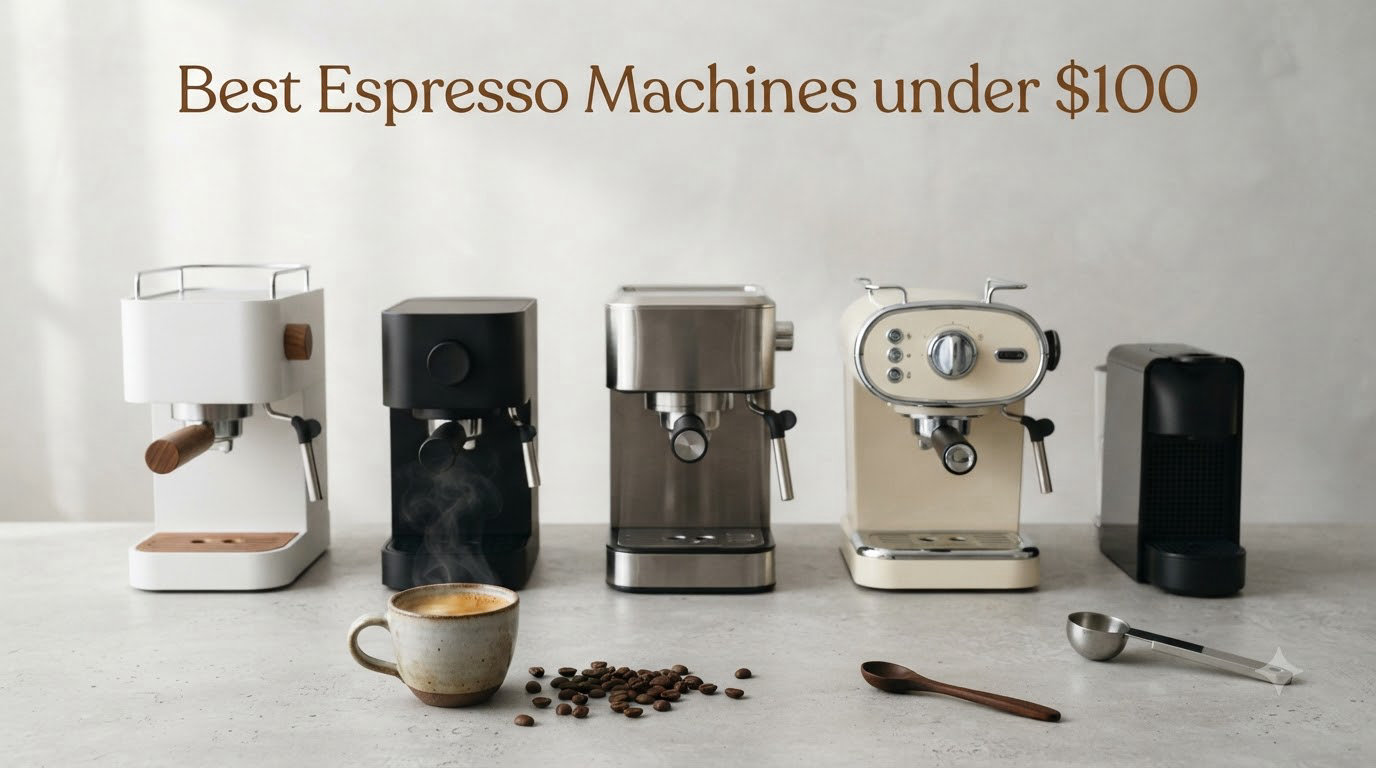 10 Best Espresso Machines Under $100 (September 2026): Expert Reviews