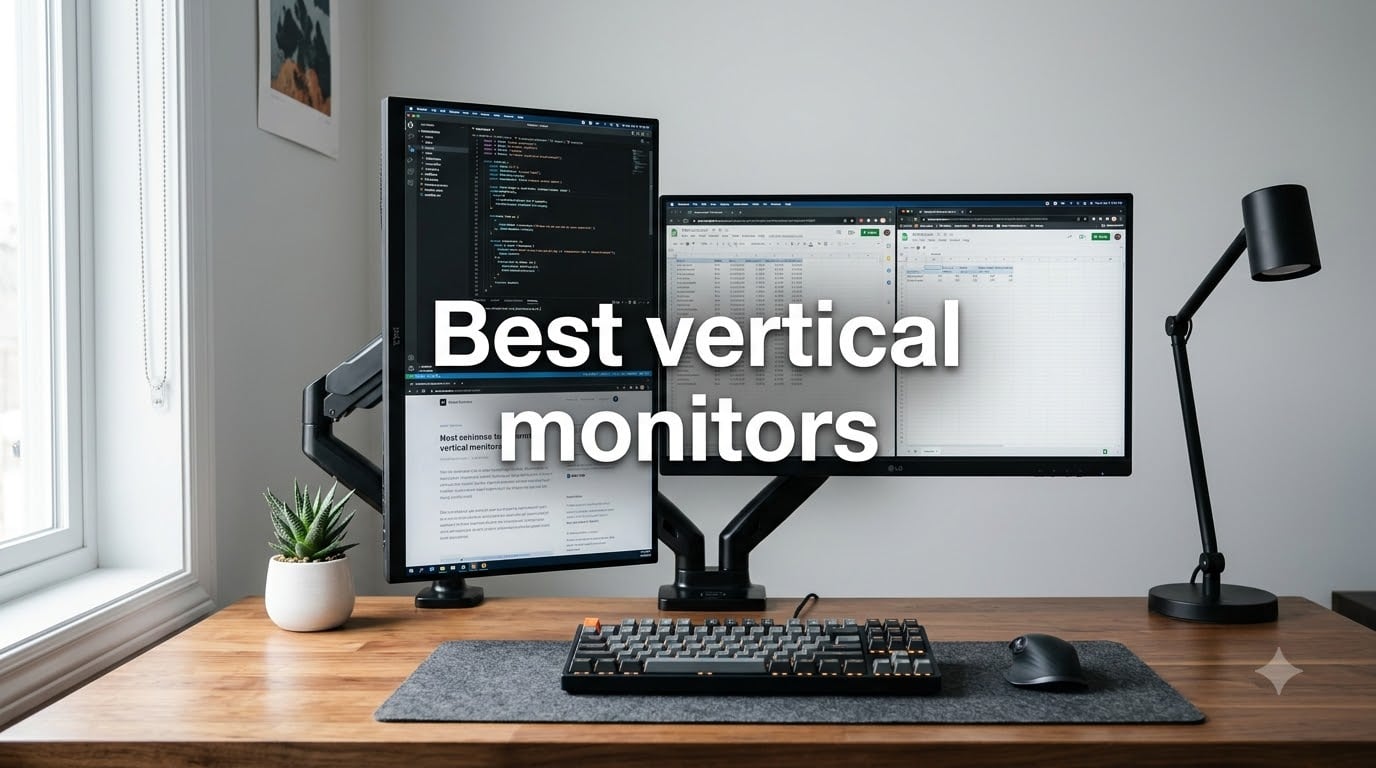 8 Best Vertical Monitors (September 2026) Tested and Ranked