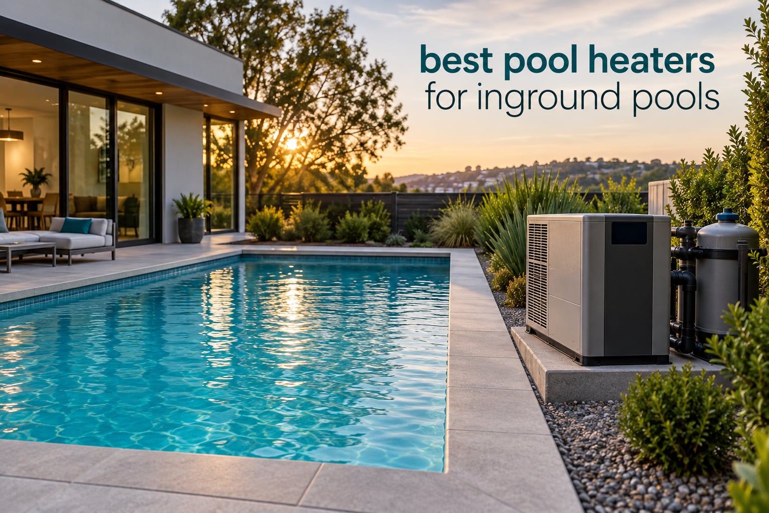 best pool heaters for inground pools