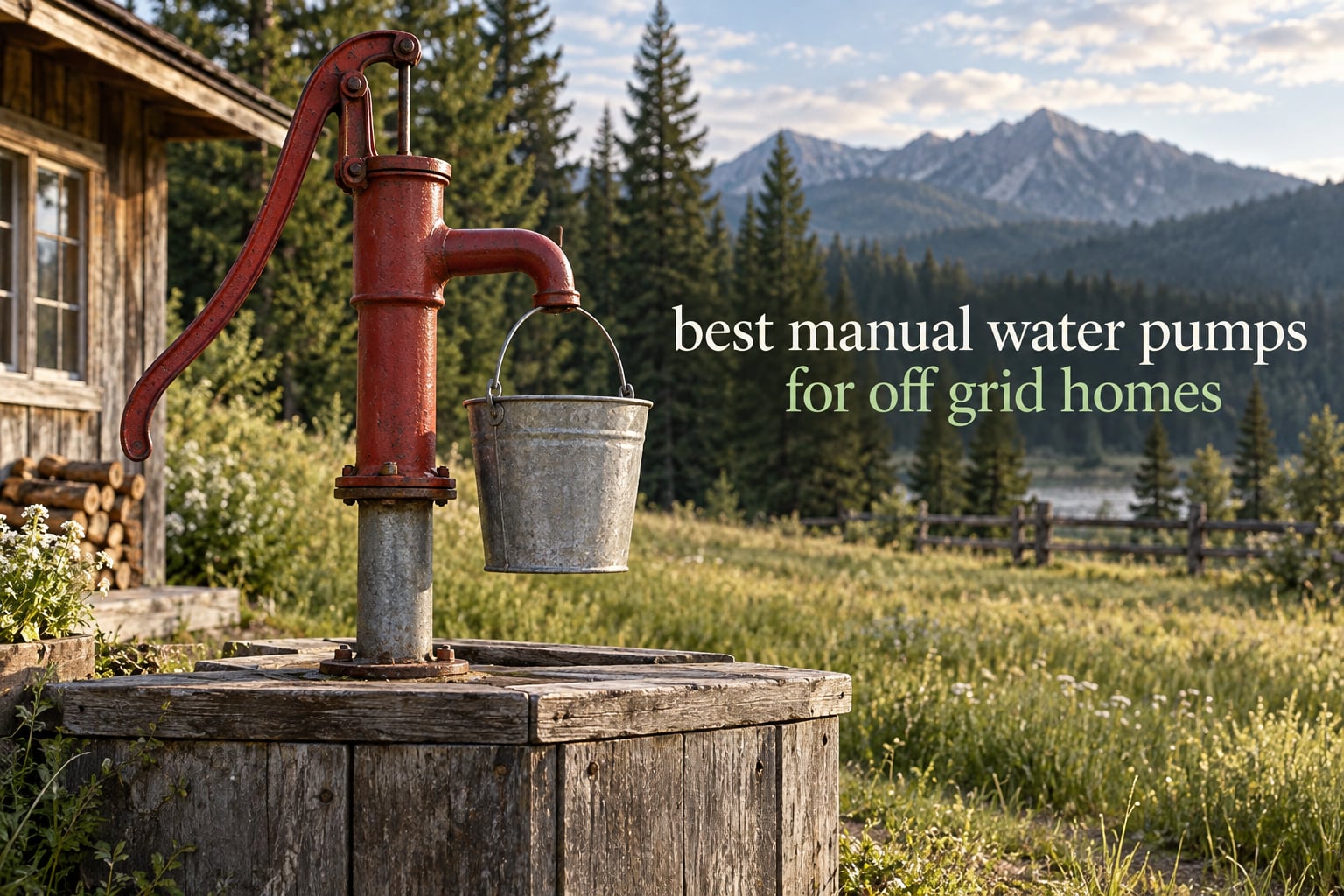 7 Best Manual Water Pumps for Off Grid Homes (September 2026)