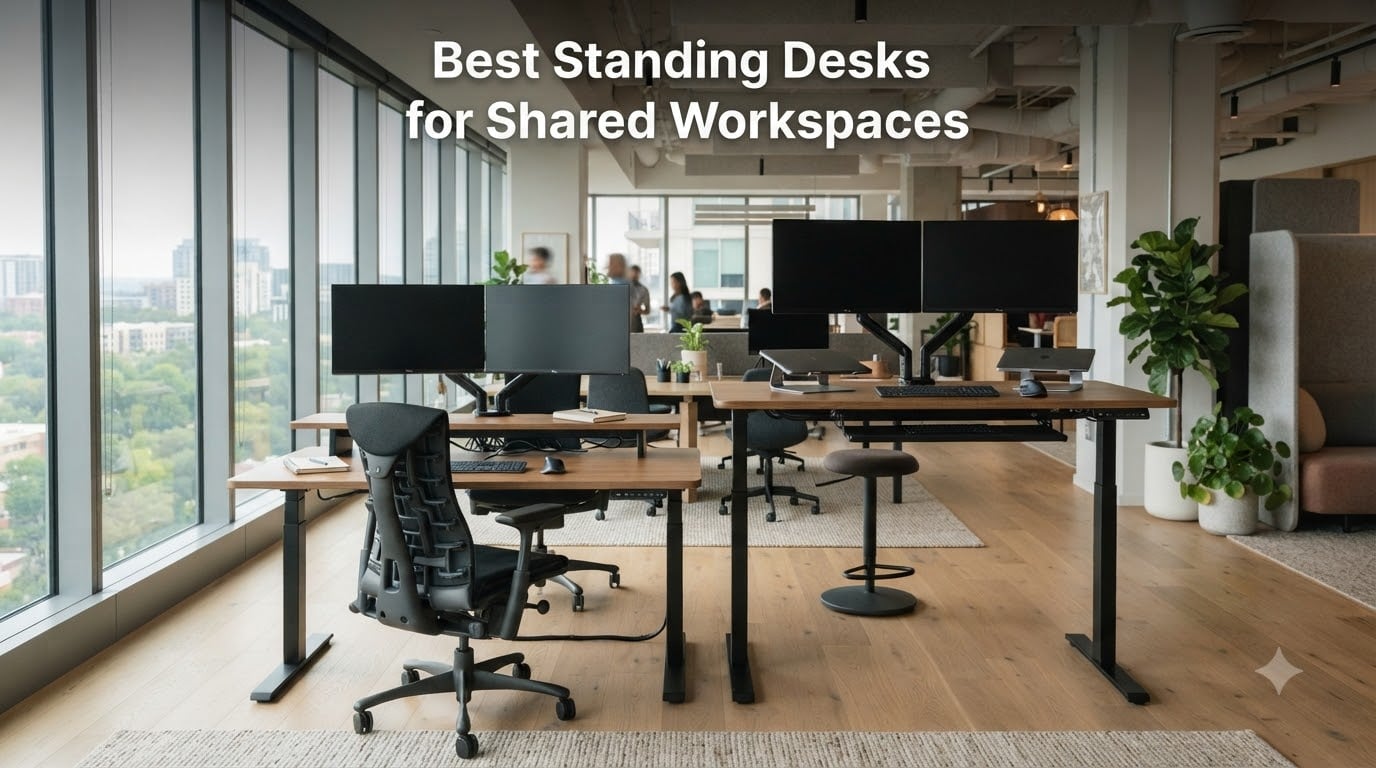 8 Best Standing Desks for Shared Workspaces (September 2026)