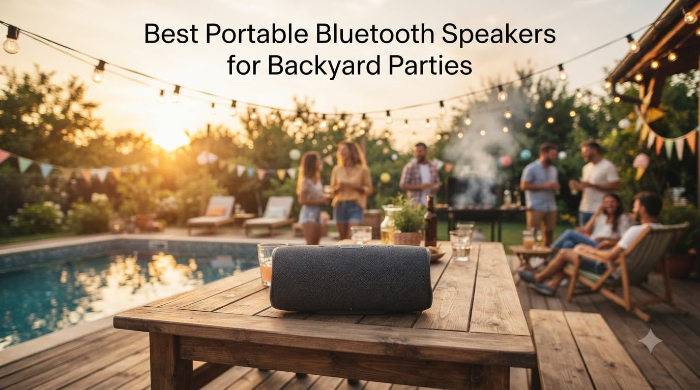 8 Best Portable Bluetooth Speakers for Backyard Parties (September 2026)