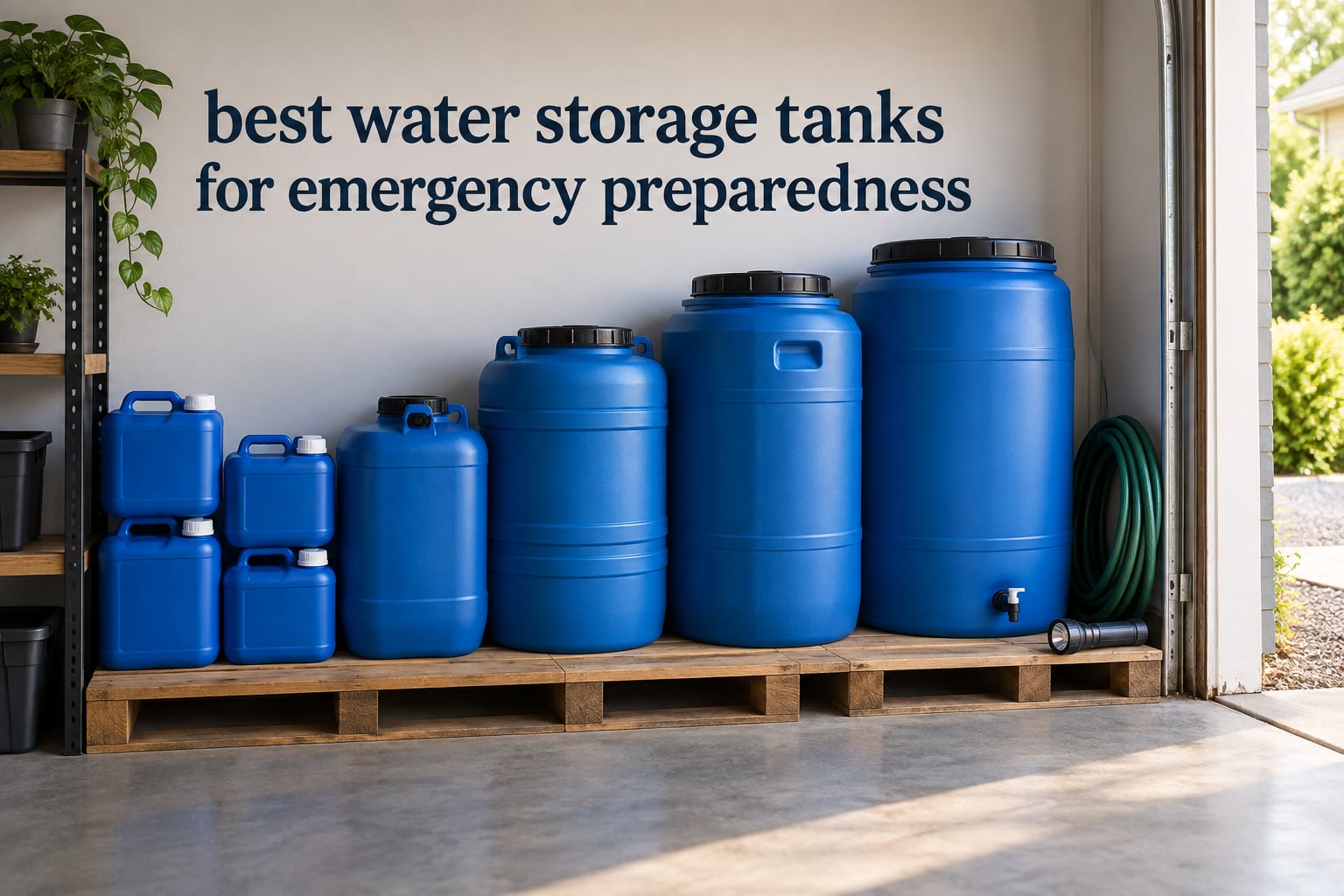 best water storage tanks for emergency preparedness