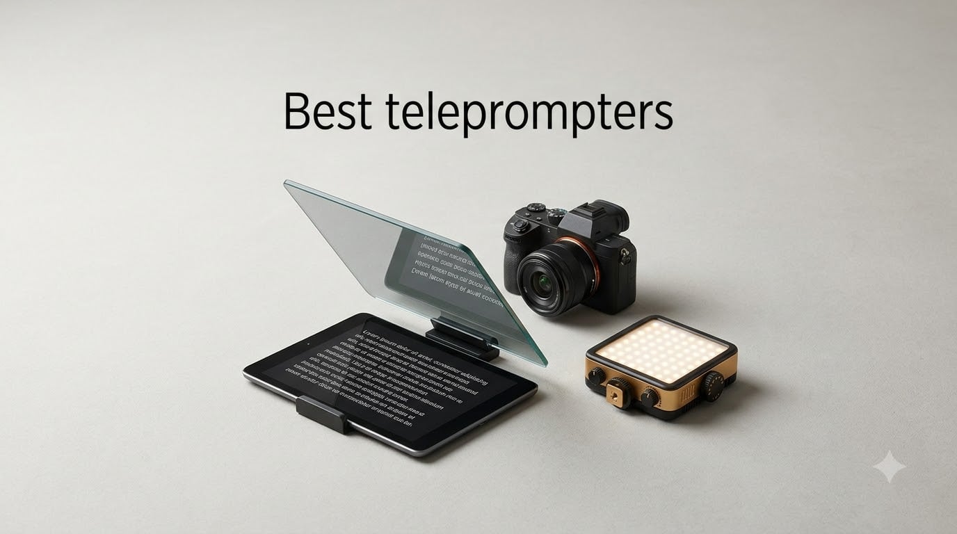 8 Best Teleprompters (September 2026) Expert-Tested Picks