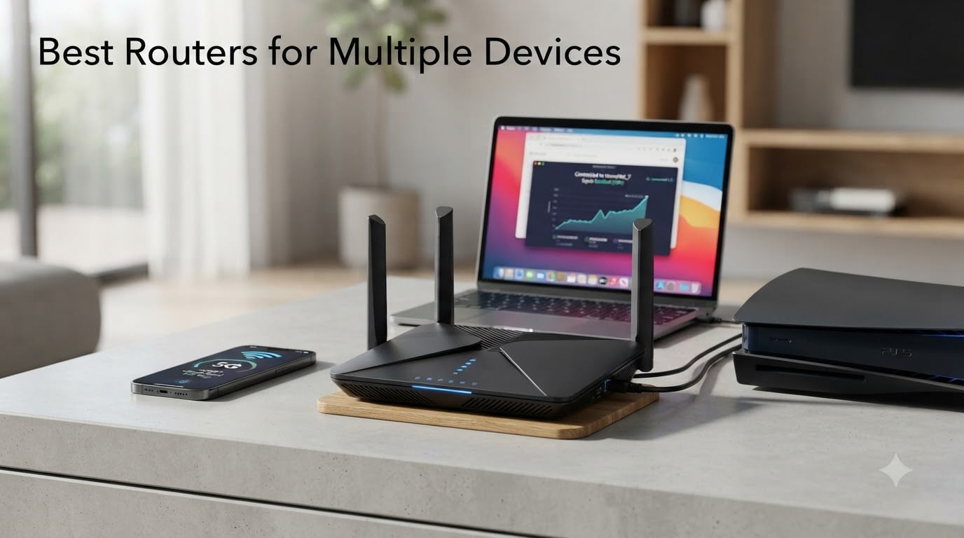 9 Best Routers for Multiple Devices (September 2026) Expert Reviews