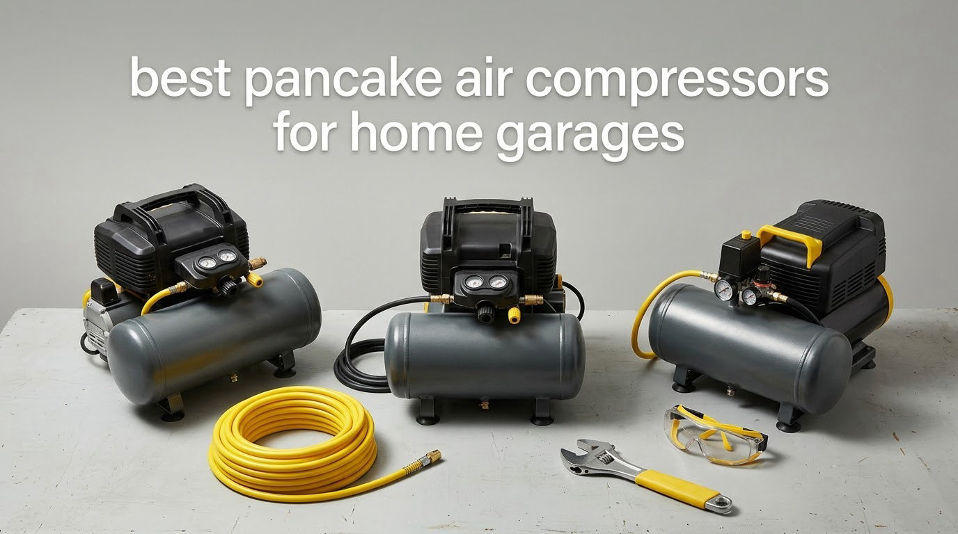 best pancake air compressors for home garages
