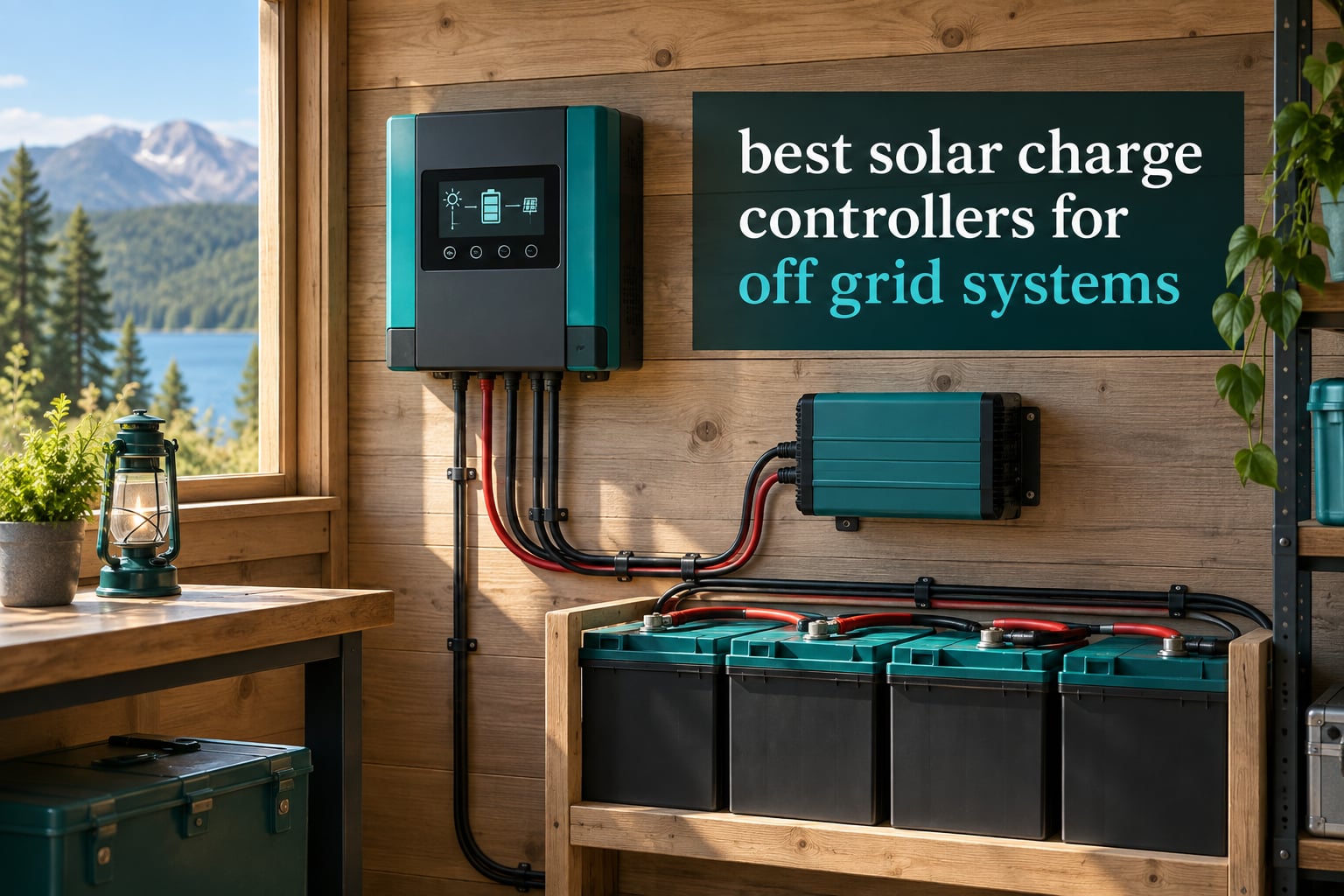 best solar charge controllers for off grid systems