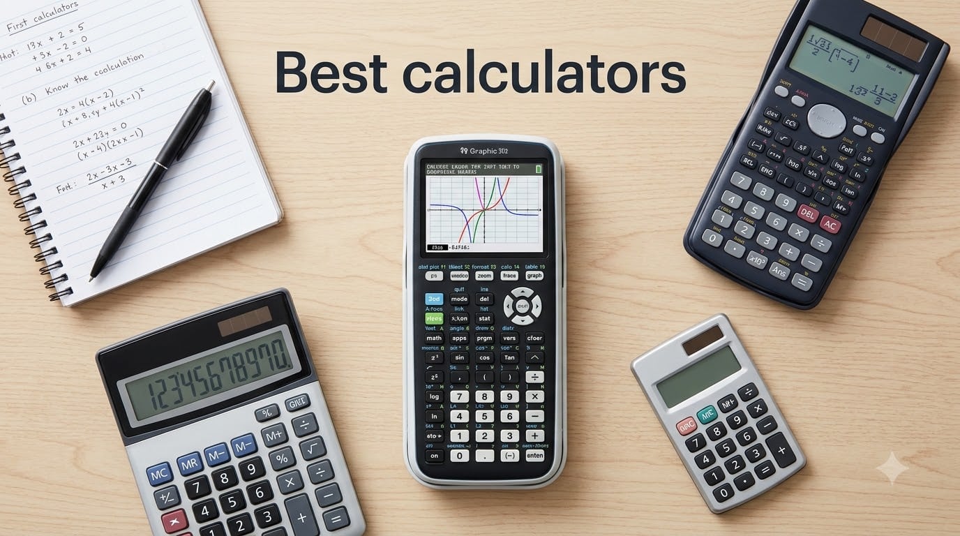 10 Best Calculators (September 2026) Expert Reviews