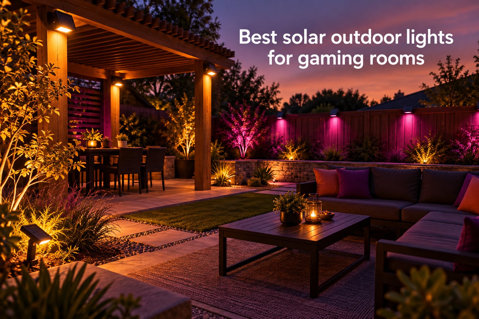 10 Best Solar Outdoor Lights for Gaming Rooms (September 2026)