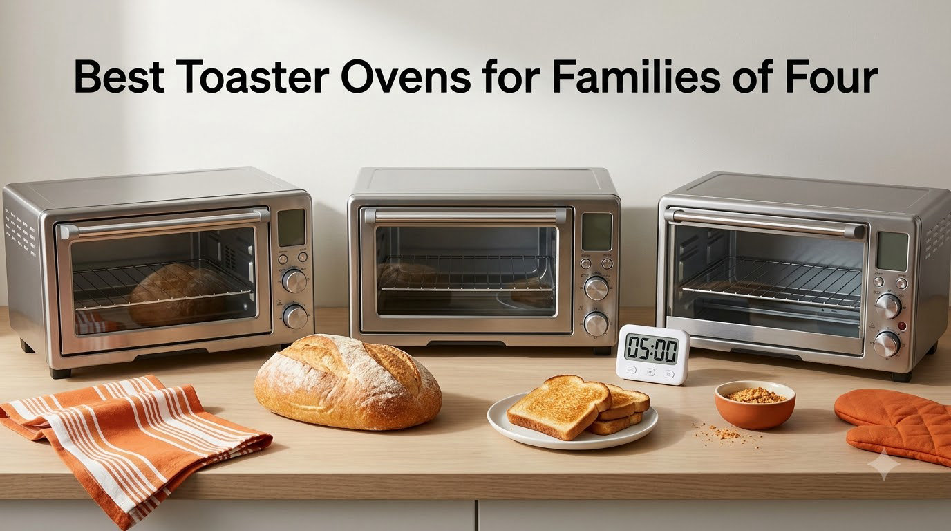 10 Best Toaster Ovens for Families of Four (September 2026) Complete Guide