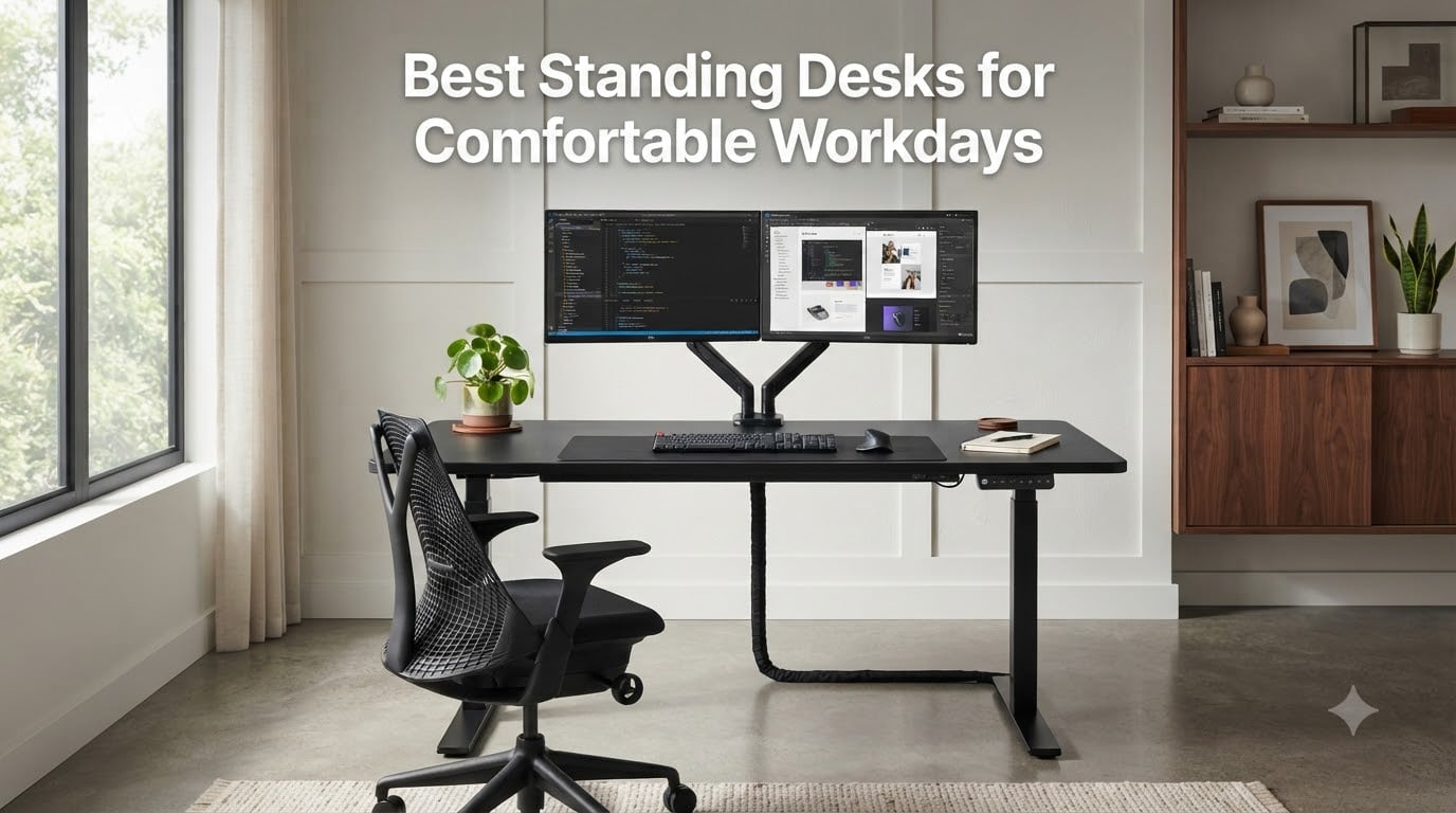 8 Best Standing Desks for Comfortable Workdays (September 2026) Experts Guide